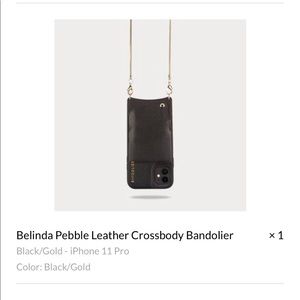 Bandolier “Belinda” iPhone 11 Pro NIB